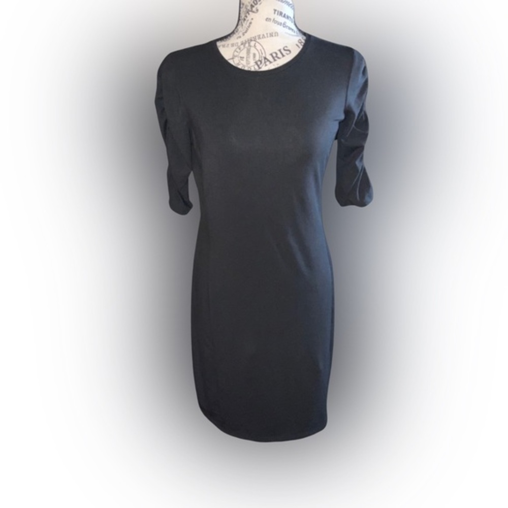 Theory 🌸Gathered-Sleeve🌸 Dress in Modal - SZ S
